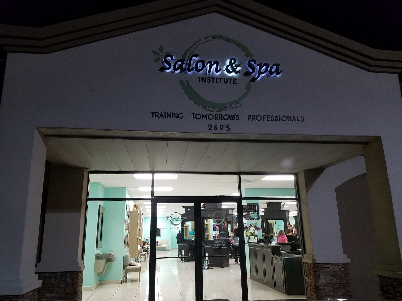Salon & Spa Institute nail work in Brownsville, Texas